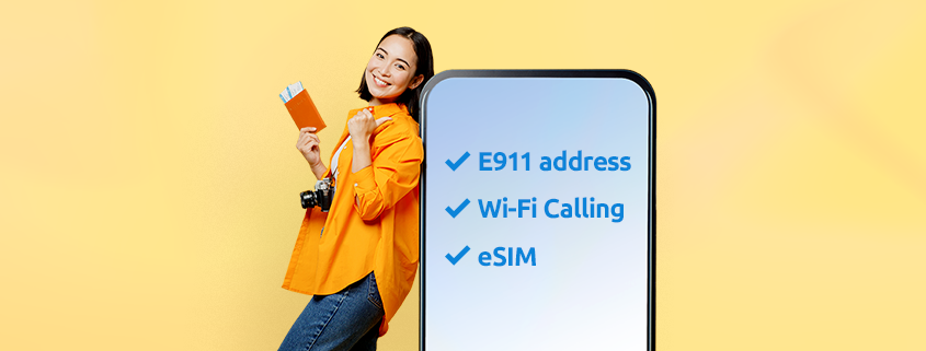 How to make phone calls via eSIM?